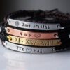 customized bracelet with name