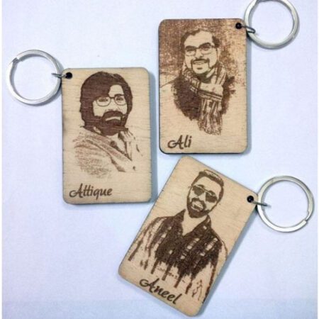 customized wooden keychain with photo in Karachi