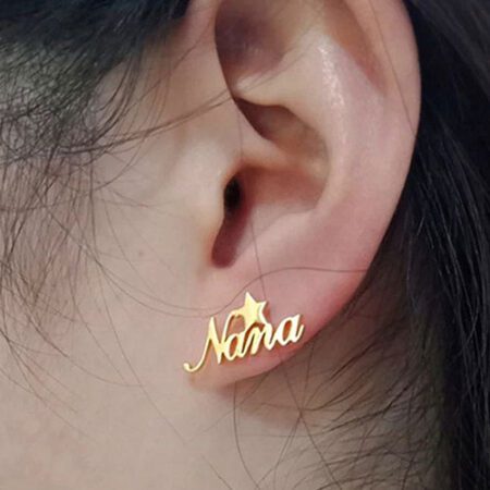 earrings with name in Pakistan