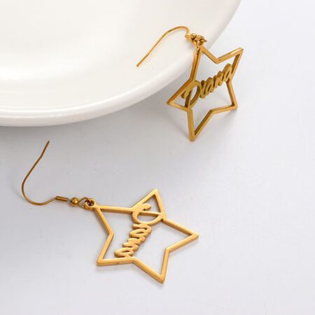 customized earrings with name