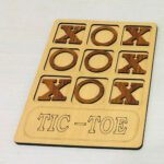 Tic Tac Toe Wooden Board Game price in Karachi